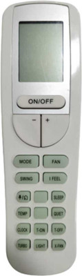 Electvision Remote Control for Ac Compatible with AC (Please Match The Image with Your Existing Remote Before Placing The Order Before)(133A) VOLTAS (X Fan) Remote Controller(White) Electvision Remote Control for Ac Compatible with AC (Please Match The Image with Your Existing Remote Before Placing The Order Before)(133A) VOLTAS (X Fan) Remote Controller(White)