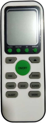 Electvision Remote Control for AC Compatible with Air Conditioner (Please Match The Image with Your Existing Remote Before Placing The Order Before)(139) TCL Remote Controller(White) Electvision Remote Control for AC Compatible with Air Conditioner (Please Match The Image with Your Existing Remote Before Placing The Order Before)(139) TCL Remote Controller(White)