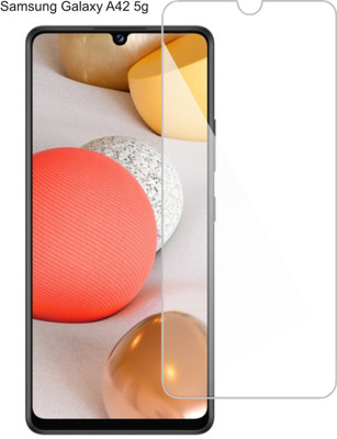 Fomieja Edge To Edge Tempered Glass for Samsung Galaxy A42 5G(Pack of 1)
