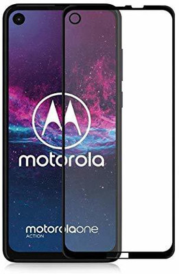 GLOBALCASE Edge To Edge Tempered Glass for Motorola One Vision(Pack of 1)