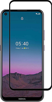 GLOBALCASE Edge To Edge Tempered Glass for NOKIA 3.4(Pack of 1)