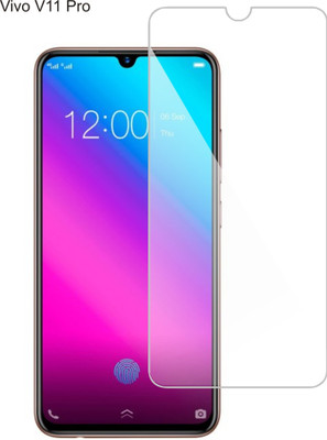 Fomieja Edge To Edge Tempered Glass for Vivo V11 Pro(Pack of 1)