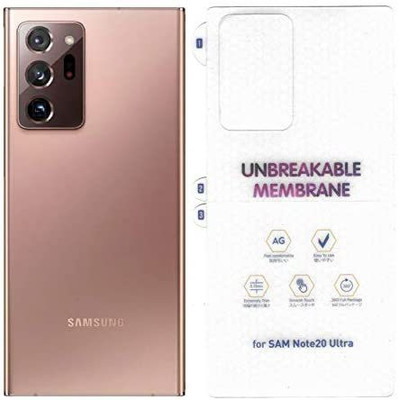milestone mobile accessories Screen Guard for Samsung Galaxy Note 20 Ultra(Pack of 1)