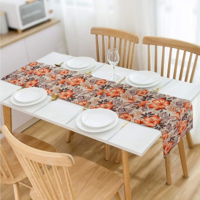 HOKiPO Multicolor 182 cm Table Runner(Polyester, Cotton)