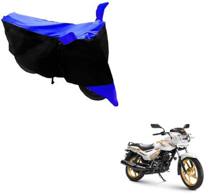 SMART BUYY Two Wheeler Cover for TVS(Star City, Black, Blue)