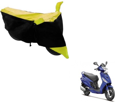 SMART BUYY Two Wheeler Cover for Hero(Maestro Edge, Black, Yellow)