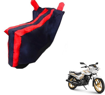 SMART BUYY Two Wheeler Cover for TVS(Star City, Black, Red)