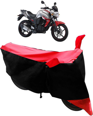 SMART BUYY Two Wheeler Cover for Yamaha(FZ-S, Black, Red)