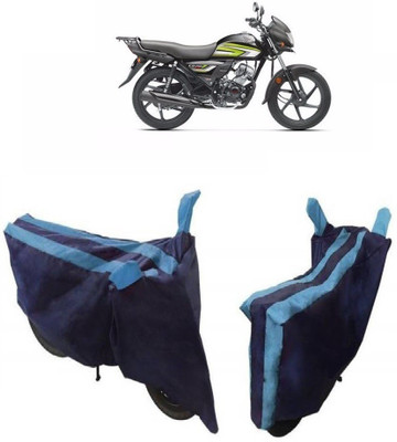 SMART BUYY Two Wheeler Cover for Honda(CD 110 Dream, Blue, Blue)