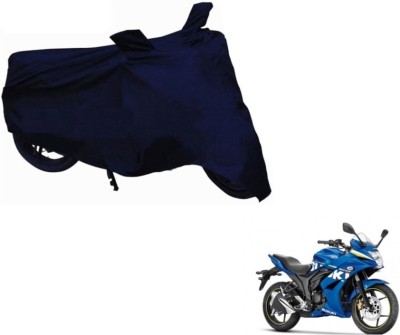 SMART BUYY Two Wheeler Cover for Suzuki(Gixxer SF, Blue)