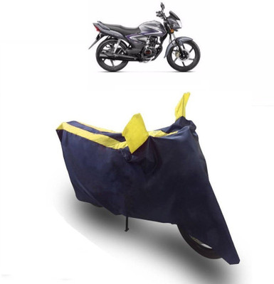 SMART BUYY Two Wheeler Cover for Honda(CB Shine, Yellow, Blue)