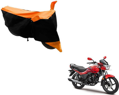 SMART BUYY Two Wheeler Cover for Hero(Passion Xpro, Black, Orange)