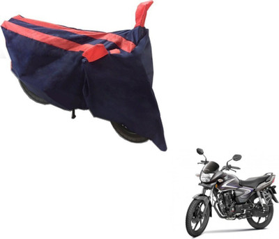 SMART BUYY Two Wheeler Cover for Honda(CB Shine, Black, Orange)