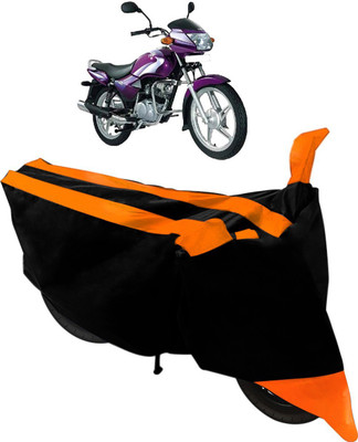 SMART BUYY Two Wheeler Cover for TVS(Star City, Black, Orange)