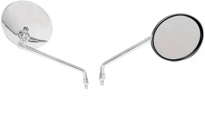 AUTONEST Manual Dual Mirror, Rear View Mirror For Royal Enfield Thunderbird 350(Right, Left)