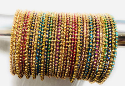 PANKSHRI ENTERPRISE Metal Bangle Set(Pack of 36)