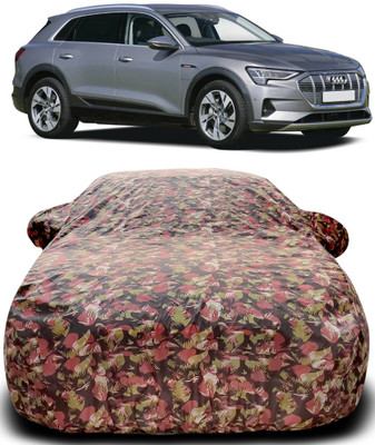 APNEK Car Cover For Audi E-TRON (With Mirror Pockets)(Green, Red)