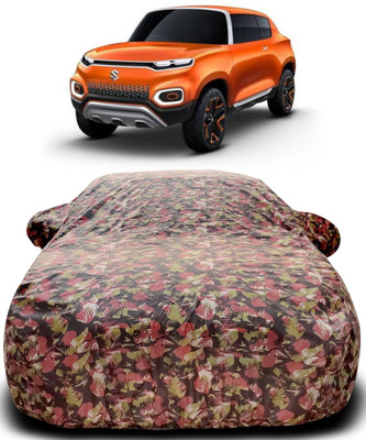 ProRox Car Cover For Maruti Suzuki Future-S (With Mirror Pockets)(Green, Red)
