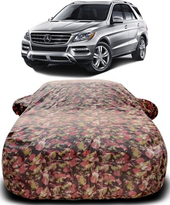 Genipap Car Cover For Mercedes Benz ML250 (With Mirror Pockets)(Green, Red)