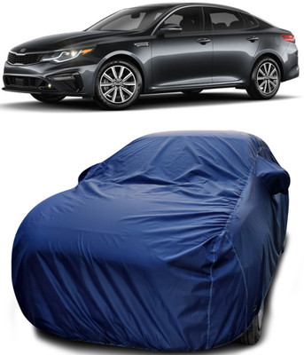 APNEK Car Cover For Kia Optima (With Mirror Pockets)(Blue)
