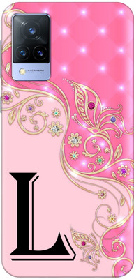 KLC Back Cover for Vivo V21 5G(Pink, Grip Case, Silicon, Pack of: 1)