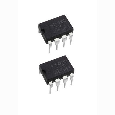 geeta enterprises Combo of 2, IC 4558 Dual Audio Op Amp Electronic Components Electronic Hobby Kit