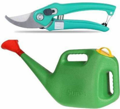 AGTTOOLS Watering Can+Pruner Scissor Garden Tool Kit(1 Tools)