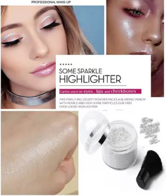 tanvi27 SILVER SHINE AND SHIMMER HIGHLIGHTER Highlighter(SILVER)