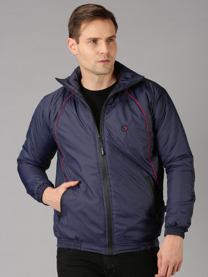 vrojass full sleeve solid men dark blue 