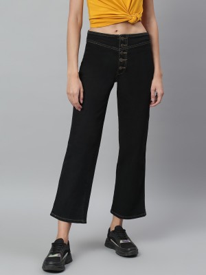 KOTTY Regular Women Black Jeans