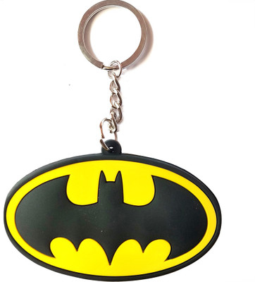 ShopTop Double-sided batman rubber Key Chain