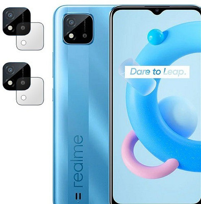 ZORAM Back Camera Lens Glass Protector for Realme C20(Pack of: 2)