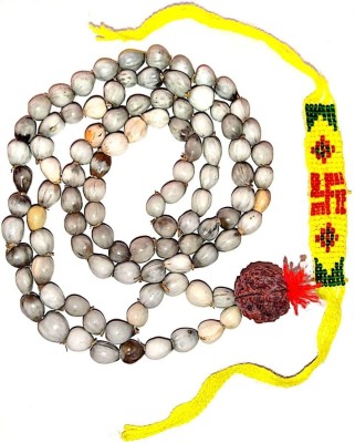 SHREENATHJI Vaijyanti/Vaijanti/Vejanti/Vejayanti Japa mala Hand Knotted 108+1 Beads AAA Quality with Panchmukhi Rudraksh Stone Necklace