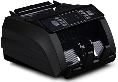 Drop2Kart Dual Heavy-Duty Motor CashCounter with LED Display, Multiple Japanese CMOS Sensors - UV/MG & Automatic Counting Note Counting Machine(Counting Speed - 1000 notes/min)