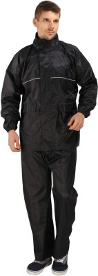 Solid Men Raincoat