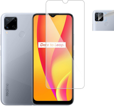 Fomieja Impossible Screen Guard for Realme C15(Pack of 2)