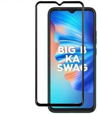 MOBIGENIX Edge To Edge Tempered Glass for Tecno Spark Go(Pack of 1)