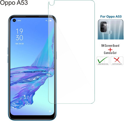 Fomieja Impossible Screen Guard for Oppo A53(Pack of 2)