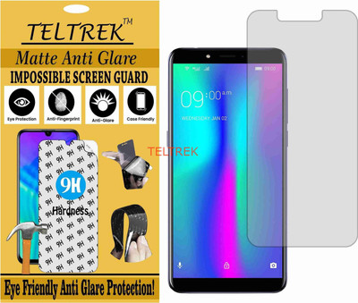 TELTREK Tempered Glass Guard for LAVA Z62 (Matte Flexible Shatterproof)(Pack of 1)