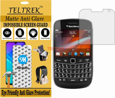 TELTREK Tempered Glass Guard for BLACKBERRY 9900 (Matte Flexible Shatterproof)(Pack of 1)