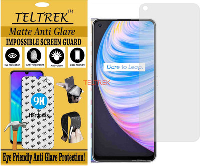 TELTREK Tempered Glass Guard for REALME Q2 PRO (Matte Flexible Shatterproof)(Pack of 1)