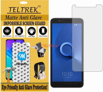 TELTREK Tempered Glass Guard for ALCATEL 1X (Matte Flexible Shatterproof)(Pack of 1)