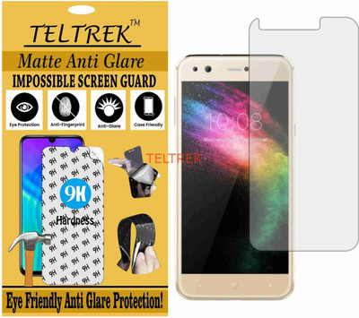 TELTREK Tempered Glass Guard for INFOCUS SNAP 4 (Matte Flexible Shatterproof)(Pack of 1)