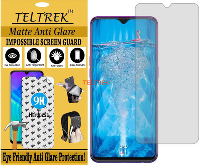 TELTREK Tempered Glass Guard for OPPO F9 PRO (Matte Flexible Shatterproof)(Pack of 1)