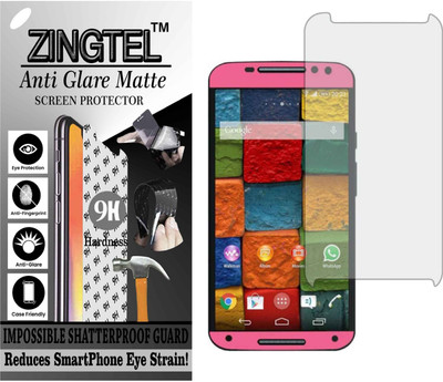 ZINGTEL Tempered Glass Guard for MOTOROLA MOTO X 2ND GEN (Matte Flexible Shatterproof)(Pack of 1)