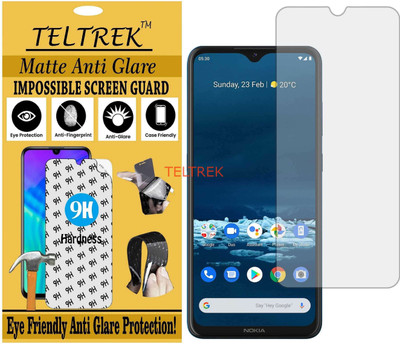 TELTREK Tempered Glass Guard for NOKIA 5.3 (Matte Flexible Shatterproof)(Pack of 1)