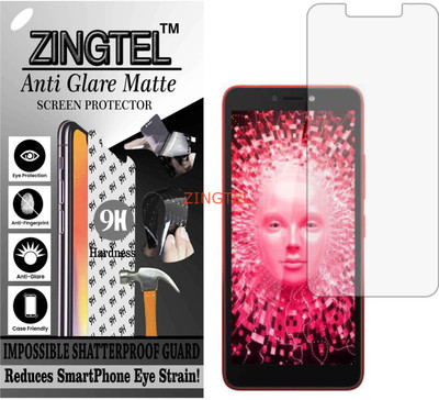 ZINGTEL Tempered Glass Guard for ITEL A46 (Matte Flexible Shatterproof)(Pack of 1)