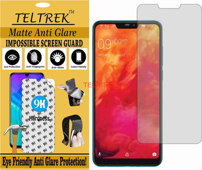 TELTREK Tempered Glass Guard for LAVA Z92 (Matte Flexible Shatterproof)(Pack of 1)