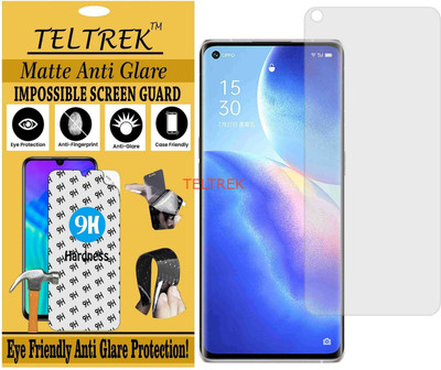 TELTREK Tempered Glass Guard for OPPO RENO PRO PLUS 5G (Matte Flexible Shatterproof)(Pack of 1)