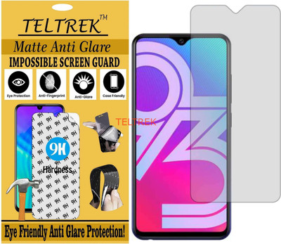 TELTREK Tempered Glass Guard for VIVO Y93 LITE (Matte Flexible Shatterproof)(Pack of 1)